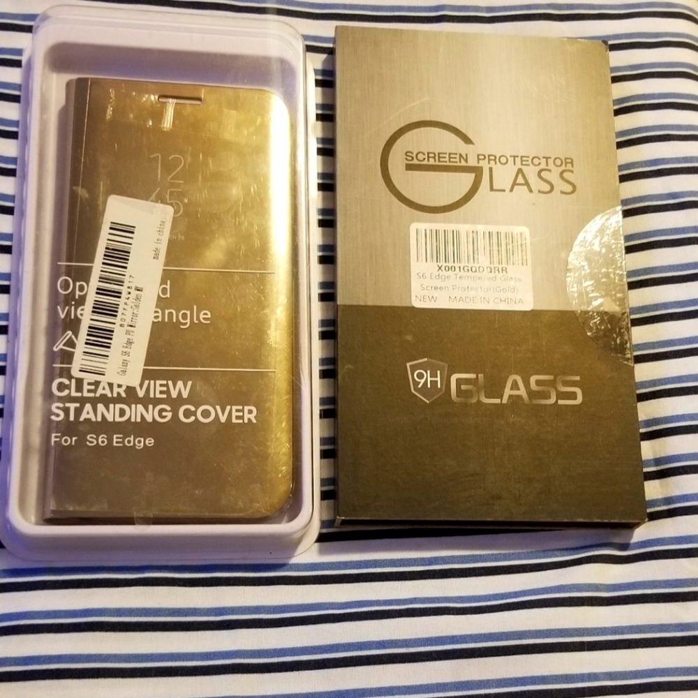 Galaxy S6 Edge Phone Case and Screen Protector